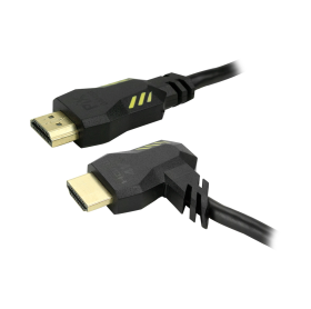 CABO HDMI-M PARA HDMI-M PIX VS.2.0 4K GAMER PLUG 90 GRAUS 2MT PRETO